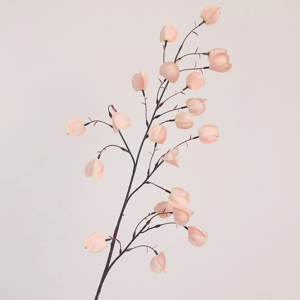 

Long Branches Artificial Lantern Fruits Plastic Realistic Lantern Flower Branch Handmade Berry Tree Branch Flower Bedroom Table