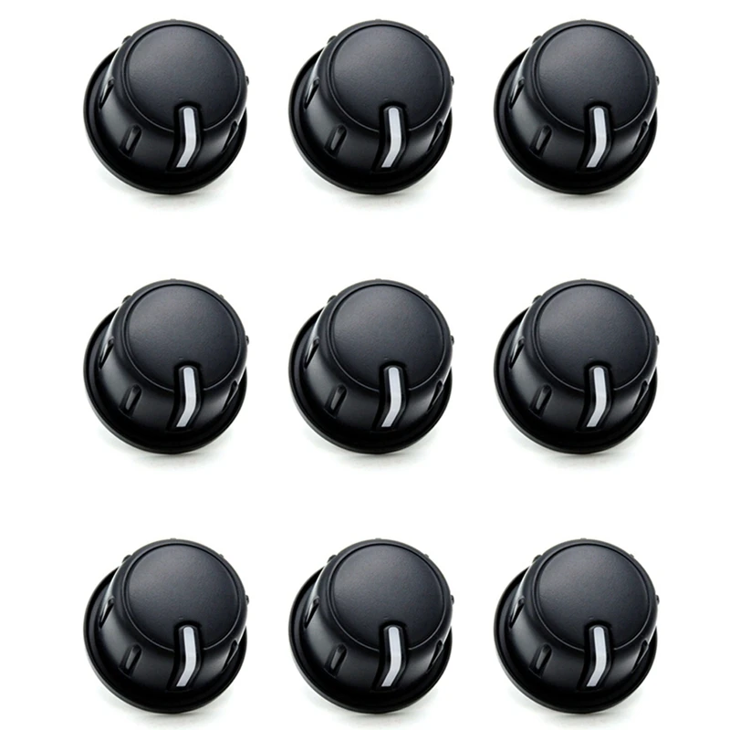 9Pcs Air Condition Switch Control Knob For Toyota Hilux Vigo Champ, Fortuner, Innova 2012 - 2015