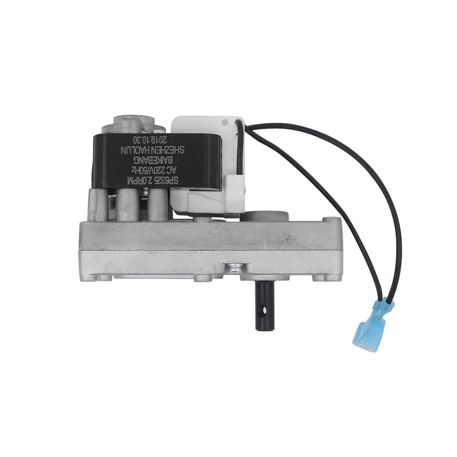 AC220V 50Hz Shaded Pole Motor Geared Pellet Stove Motor Boiler Feed 25W 2rpm/3rpm Shaft Diameter 8mm 120kgf/cm