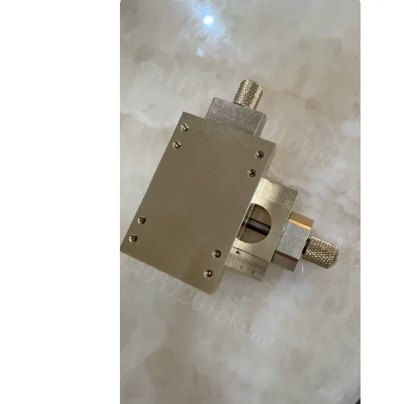 Precision Fine-tuning Cross Hand-crank Slide Table, Manual XY Translation Stage, Lead Screw Linear Module Cross Slide