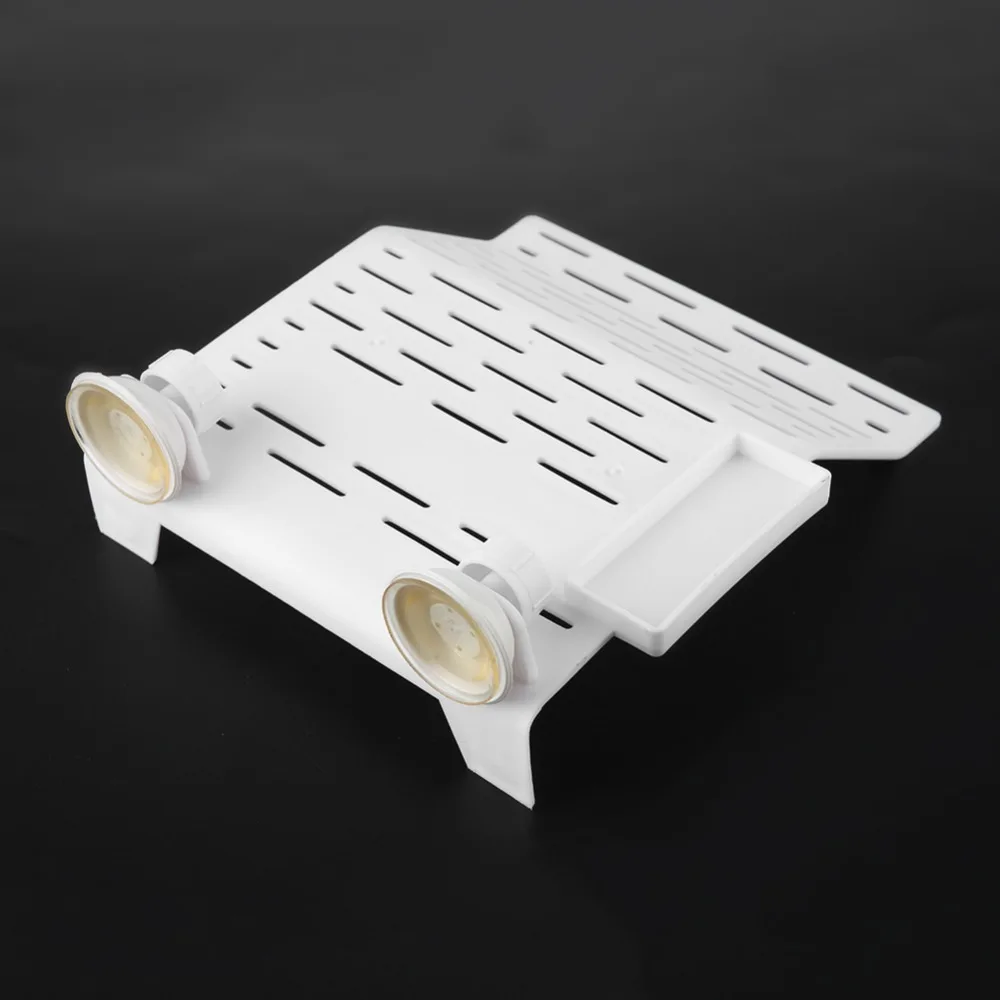 

Белая черепаховая платформа с присоской, поверхность для восхождения, среда обитания рептилий, плавающий дизайн, акриловая платформа для грязения, аквариум