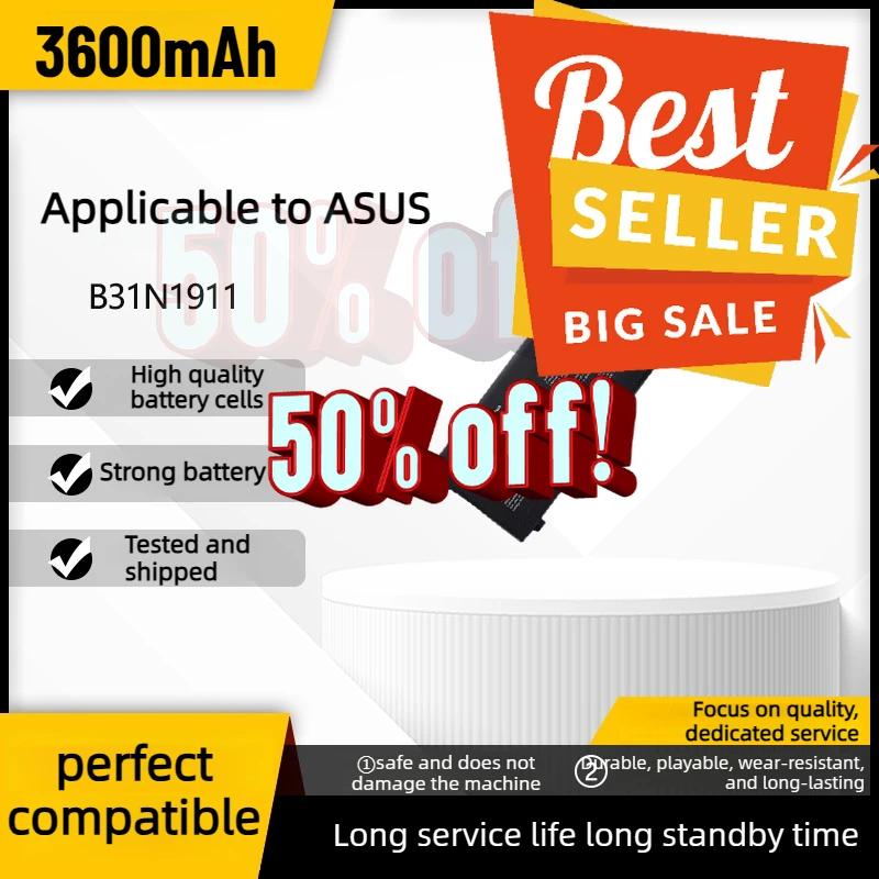 

B31N1911 Laptop Battery for ASUS VivoBook Flip 14 TM420IA M413 M413DA TM420IA F413 K413 X413 Notebook X X413FF X421DA C31N1911