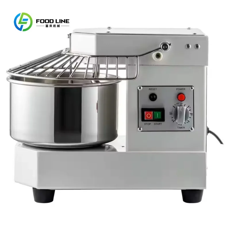 Commercial Dual Rotating Dough Mixer 10 Qt Food Mixing Machine Flour Dough Kneading Machine Wt Food-grade Stainless Steel Bowl