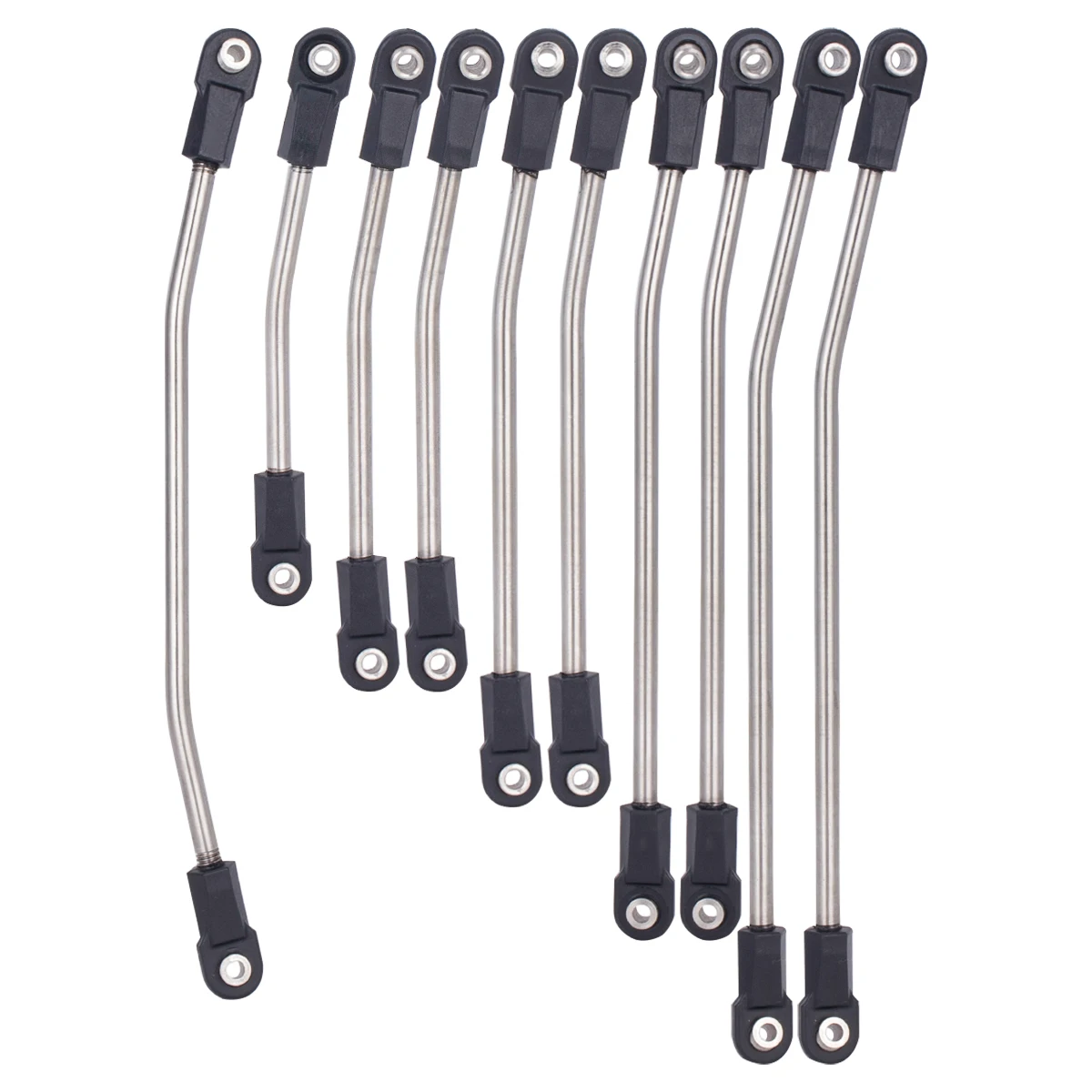 Kit de chasis LCG de fácil montaje para Axial SCX10 y Capra, pieza de mejora de gravedad central baja sobre orugas RC a escala 1/10