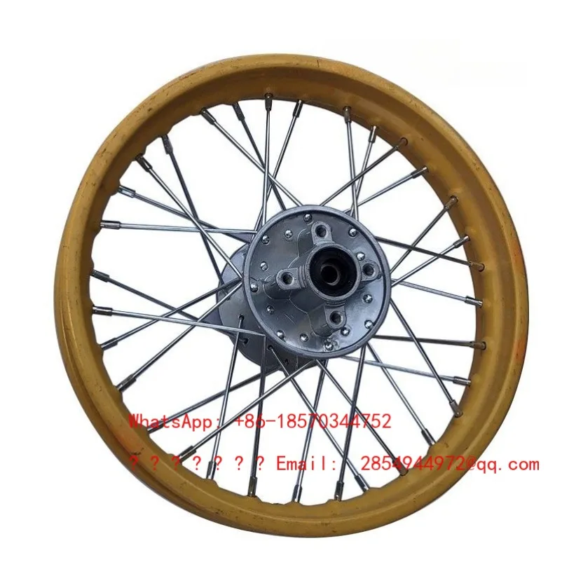 L 125CC Off-road Motorcycle, Mid-to-high Race Modified Accessories, Rear Wheel Hub 90/100-14 Inch Tire Spoke Steel Rim