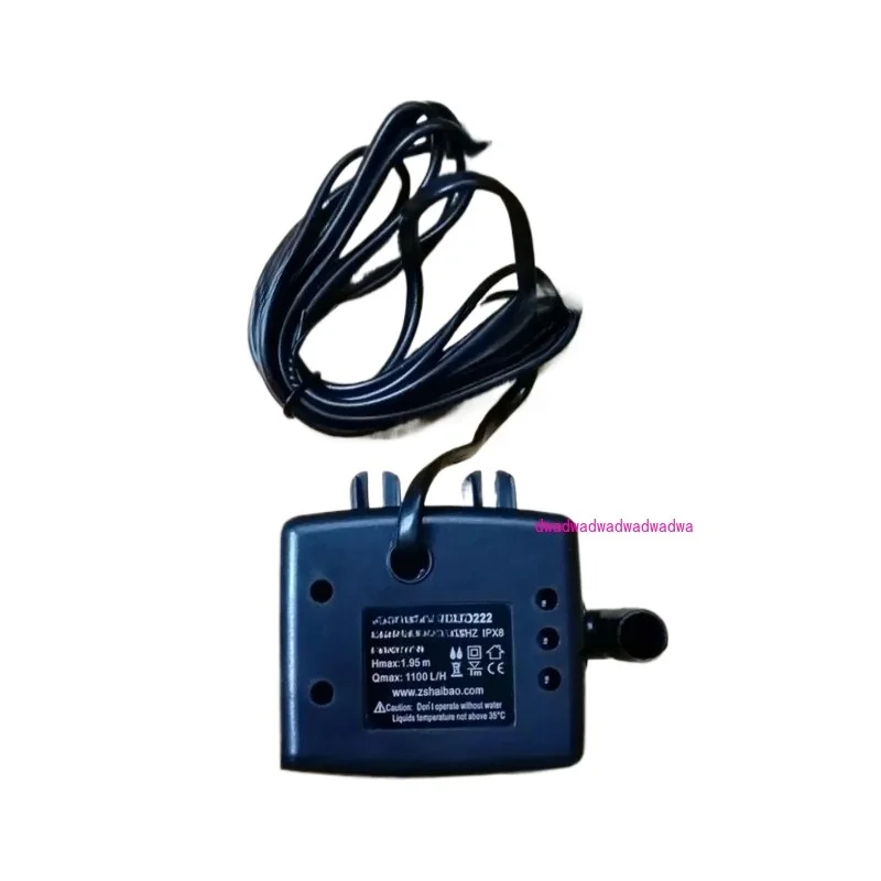 

Новый погружной насос для льдогенератора HB-D222, вентилятор водяного охлаждения, вентилятор верблюжьего кондиционера, вентилятор охлаждения, насос 17 Вт