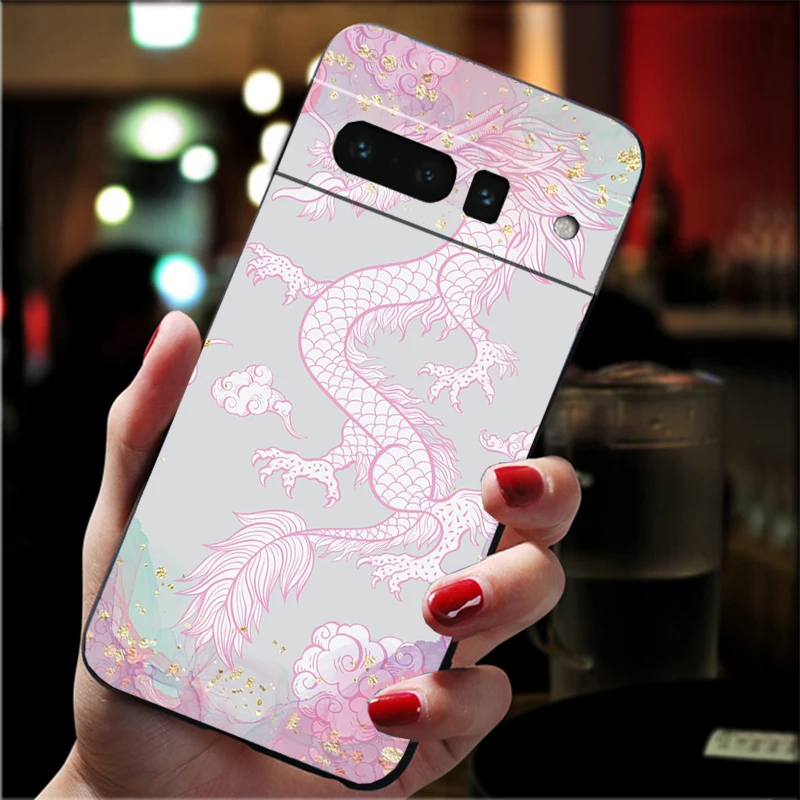 

Chinese Dragon Art Carcasa Funda Phone Case For Google Pixel 10 9 Pro XL 9A 8 7 6 Pro Pixel 8A 7A 6A Pixel 8 7 6 5 Case