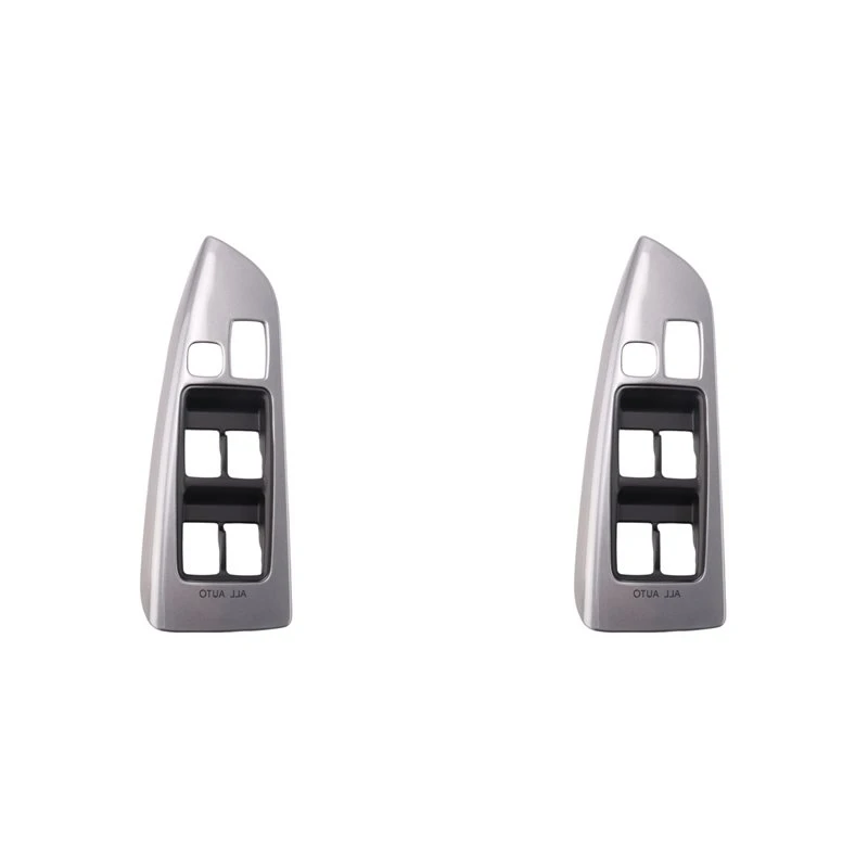 2X Car Front Left Window Glass Button Switch Panel Cover Frame For Toyota Land Cruiser Prado 120 LC120 2003-2009 Limited Time