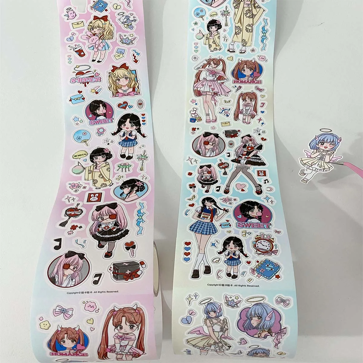 Imagem -05 - Wakawaka Washi Tape para Scrapbooking Personagem Estilo Japonês Fitas Decorativas Adesivas