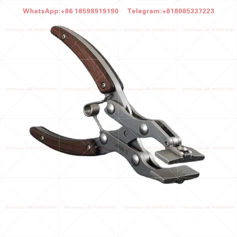The Second Generation of Cost-effective Flat Pliers Parallel Pliers Hand-DIY Leather Pliers Clamp 38mm350g