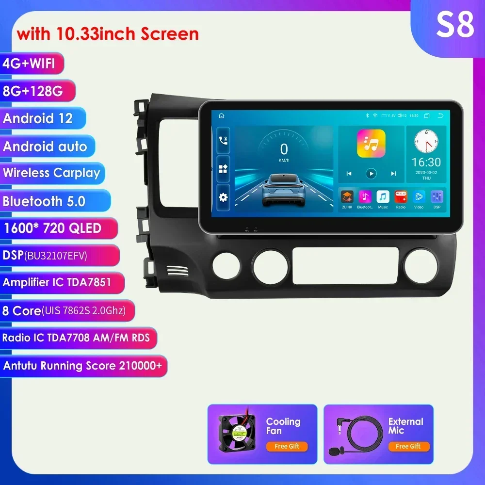 Variant: 10.33inch S8