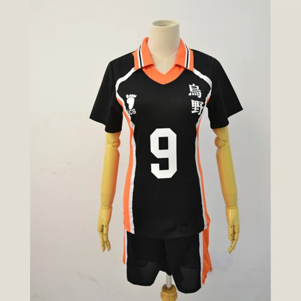 Haikyuu!! Karasuno High School Volleyball Team Jersey Cosplay Costume Sports Uniform in Stock Anime Role-Play Outfit Comic-Con - view 4