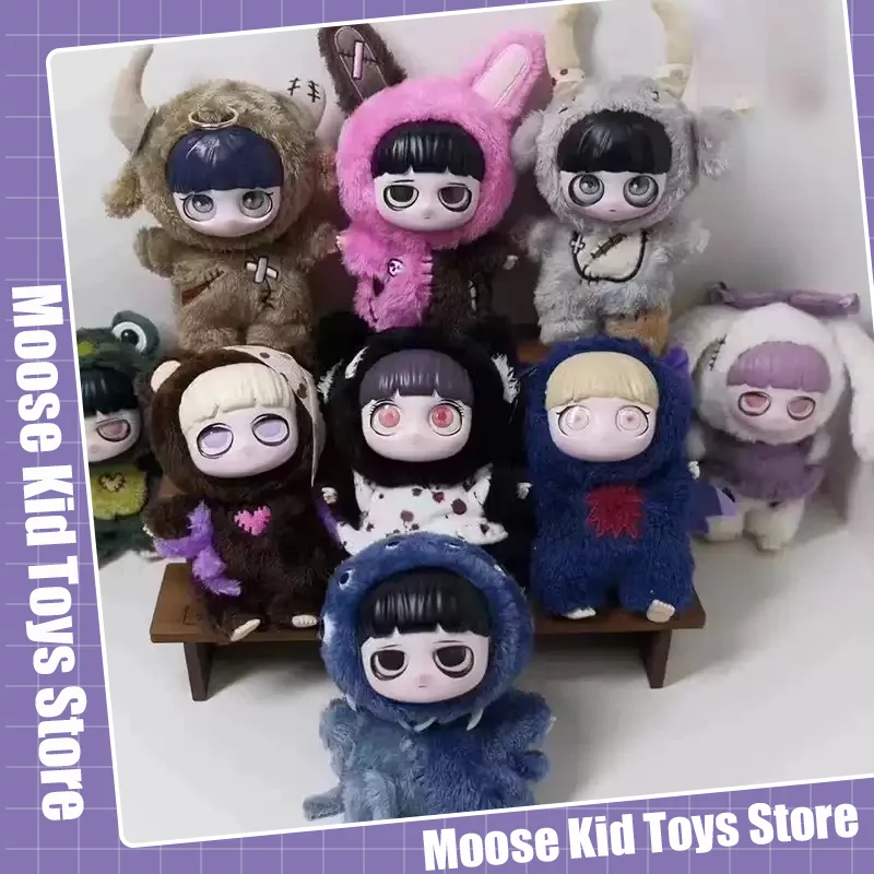 

Genuine Kiki Little Key Gothic Style Night Elf Series Blind Box Kawaii Figure Doll Bag Pendant Collection Model Surprise toys