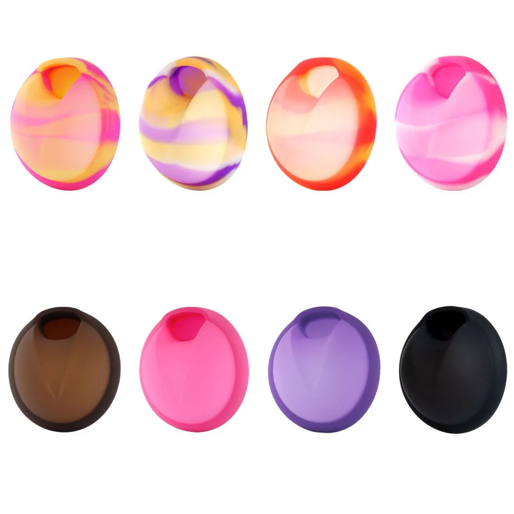 طقم أكواب للسيدات من السيليكون الناعم، ملحقات قرصية معتمدة قابلة لإعادة الاستخدام مع حقيبة تخزين، طقم رعاية صحية للنساء، النظافة الأنثوية #5