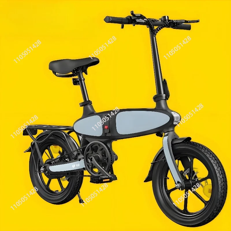Mountain Snow Bike Lithium Battery Helps Men and Women with Variable Speed Commuting Lightweight Battery Electric Bike