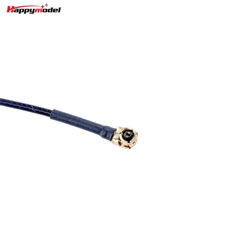 5 SZTUK HappyModel Linear Dipole 5.8G 2dbi Nano Antenna UFL 47mm 60mm 75mm dla Mobula7 / Mobula7 1S HD / Mobula8 FPV Tinywhoops