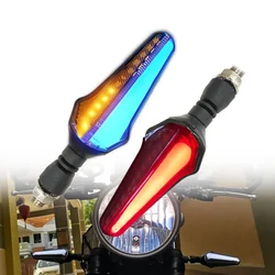 2pcs Universal Motorcycle 24 LED Turn Signal Lights Bright for Honda Harley Hayabusa Kawasaki BMW Yamaha Suzuki Triumph