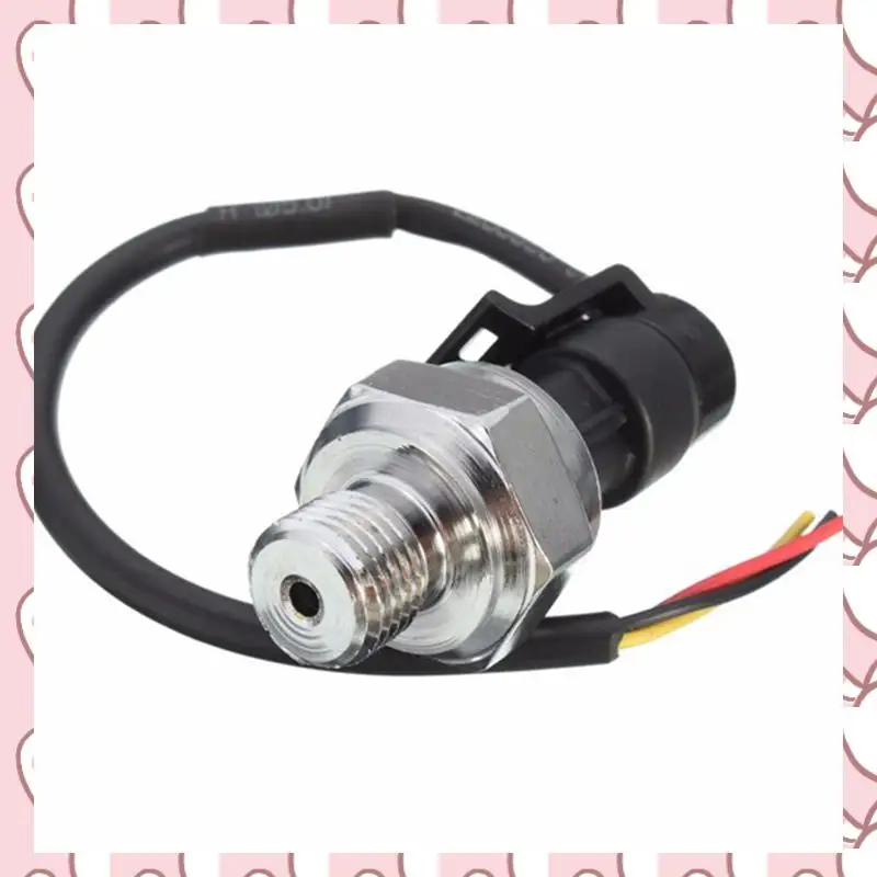 HHTL 4X Pressure Transducer Sensor 5V 0-1.2Mpa Oil Fuel For Gas Water Air
