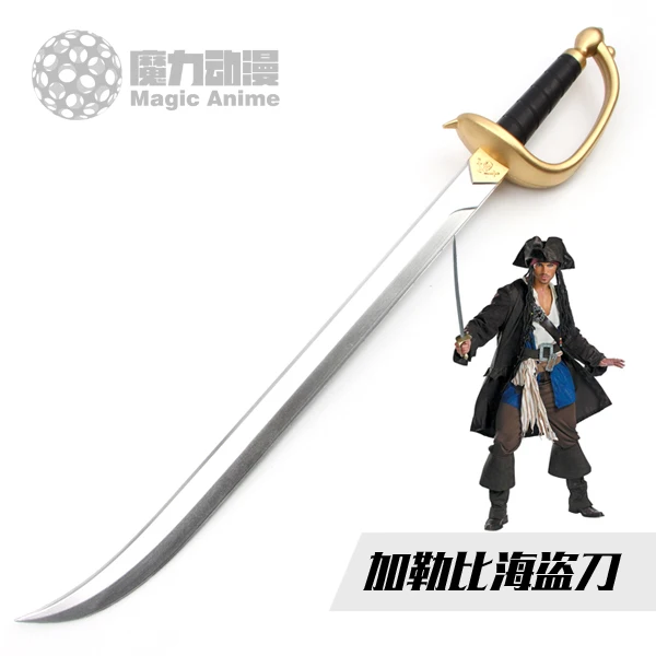 

Miniso Pirates of the Caribbean Jack Sparrow Cosplay PU Sword Props for Adults Halloween Christmas Costume Accessories