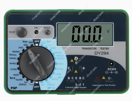DY294 Multifunction Digital Transistor Analyzer Tester Semiconductor Diode Triode Reverse AC DC Voltage Capacitance FET