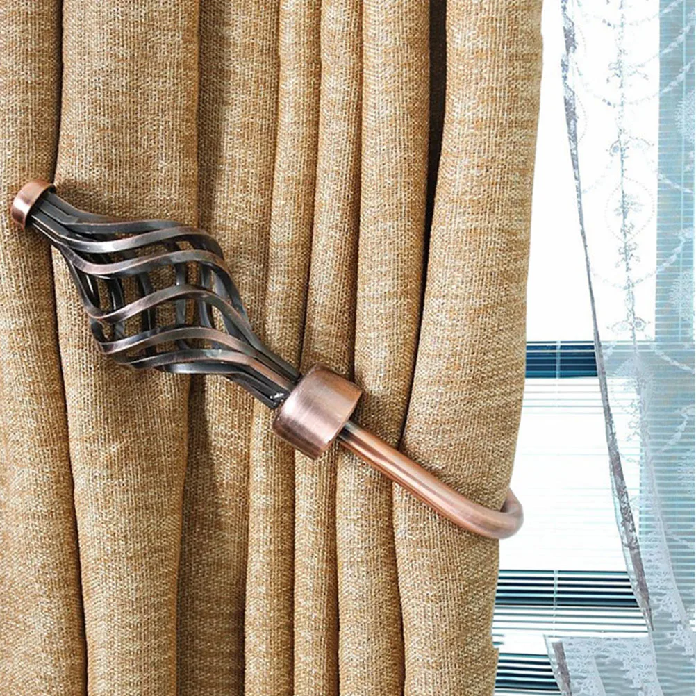 

Curtain Tieback Premium Material Twist Shape Home Decoration Accessories Drapery Holdbacks Curtain Hook For Curtains