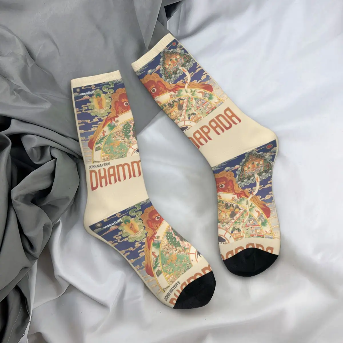 Chaussettes de compression drôles pour hommes, Elin, Dtment, Apada Music, Hip Hop, Harajuku, J-John Mayer, Singer Happy Quality