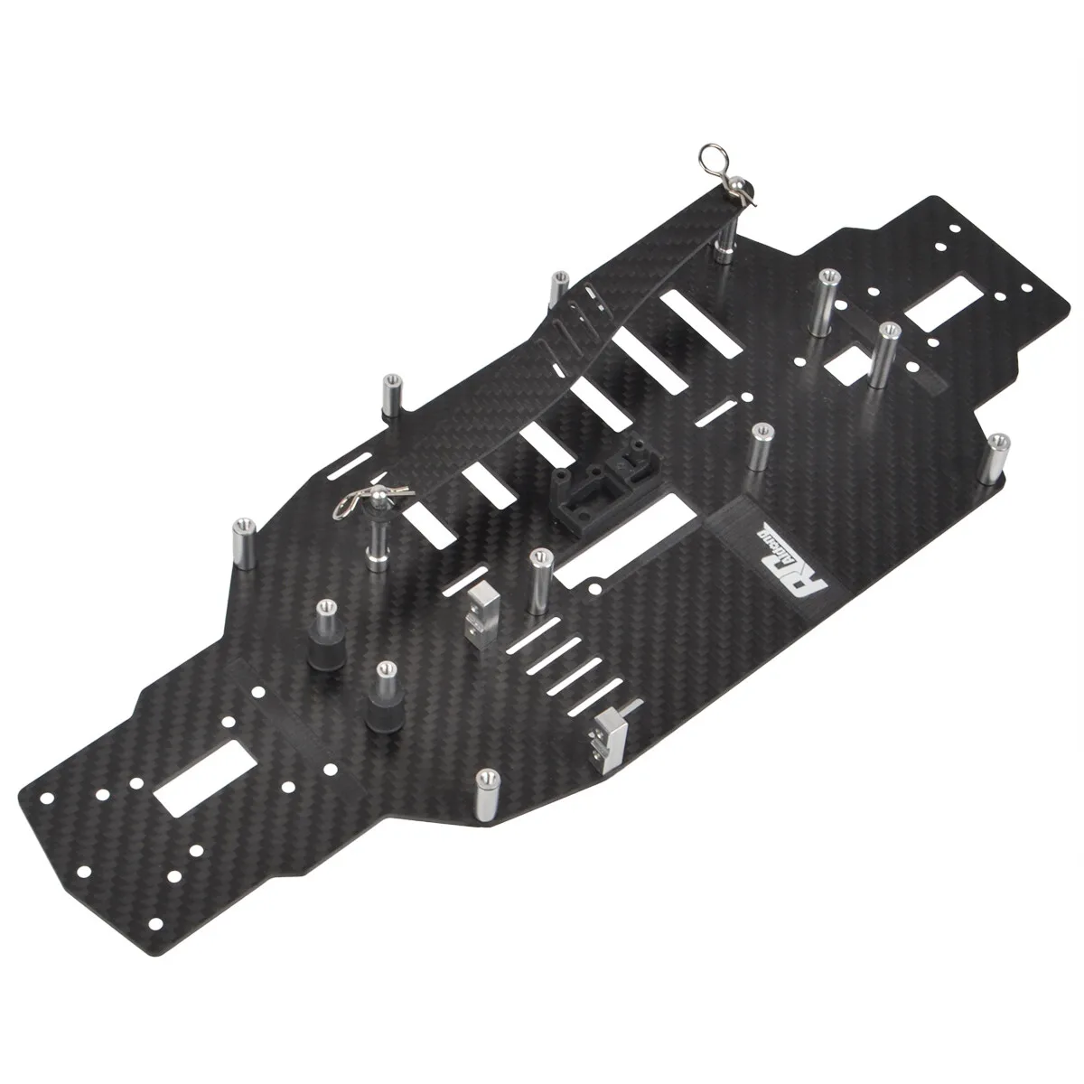 Carbon Fiber Lower Deck Chassis Frame Kit for Tamiya TA05 TA05R TA05IFS Upgrade Parts - view 6