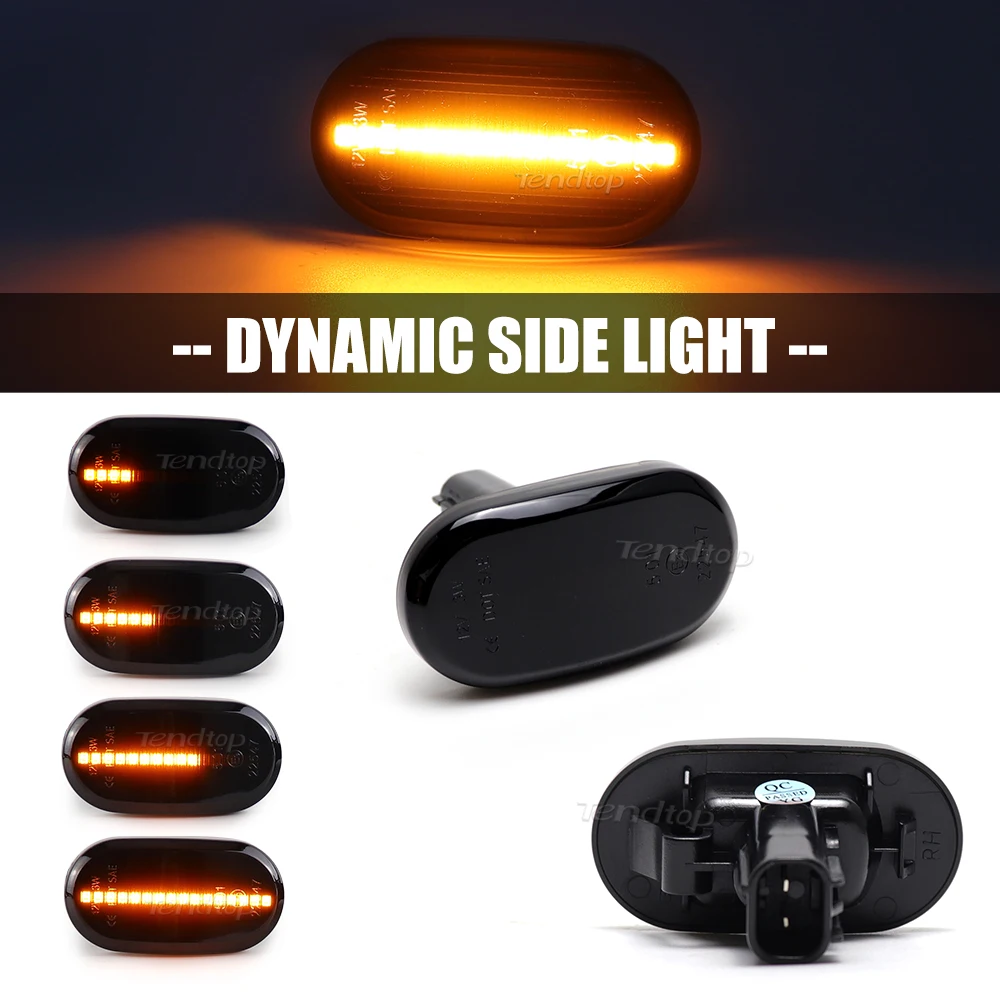 Dynamic Side Marker Light Turn Signal Lamp Blinker  For Suzuki Jimny JB64W JB74W JB23W For Mazda For Chevrolet