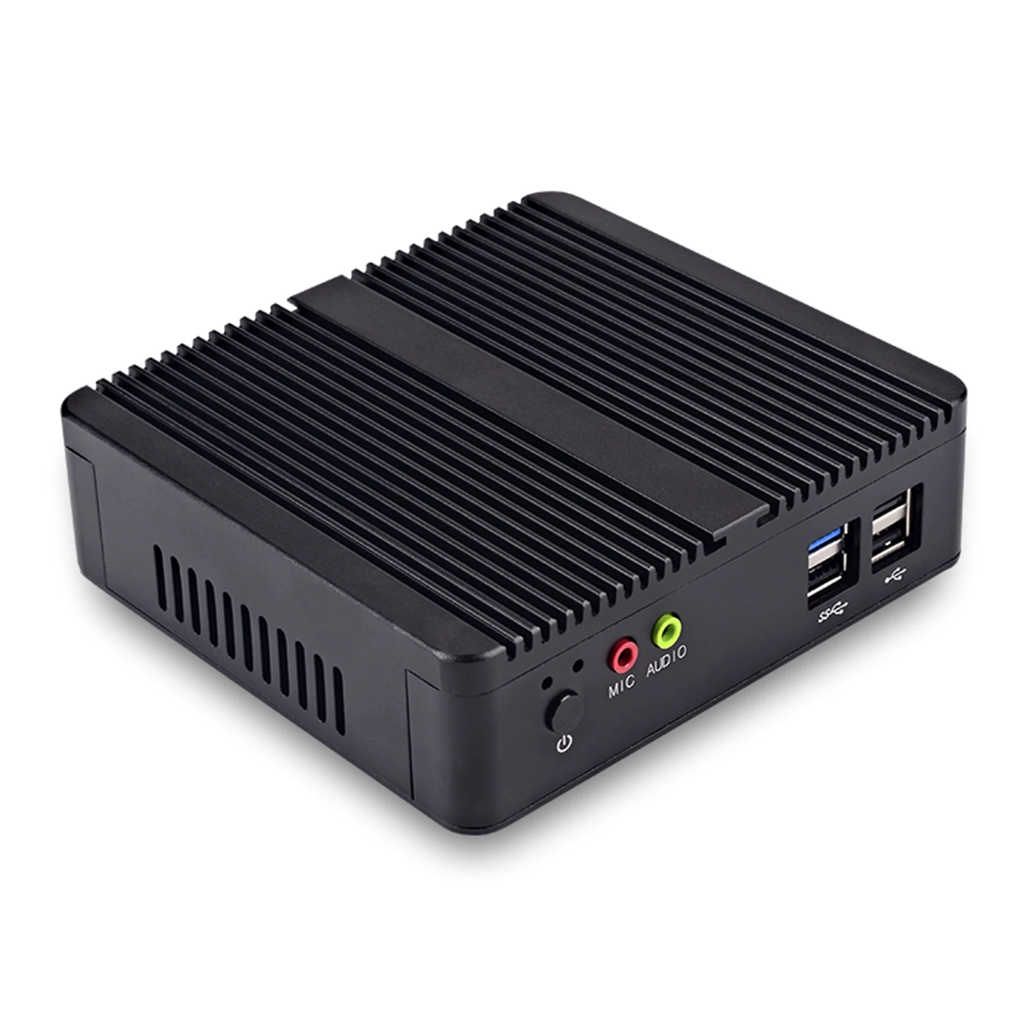 Zkmagic China Hardware de Computador Incorporado Industrial 4K Windows11 Ubuntu OS N2830 J1800 J1900 MINI PC Industrial