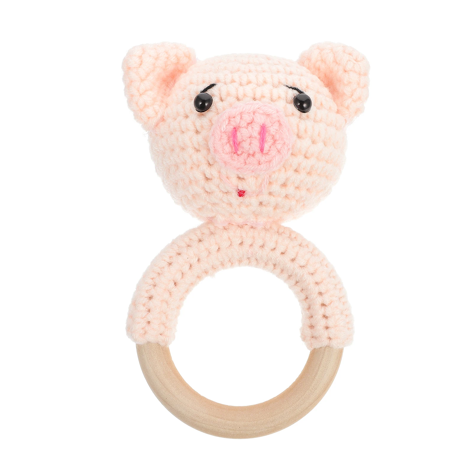 

Pig Bracelet Baby Hand Toys Shaker Sensory Infant Soft Maracas Percussion Rattles Grasp Shake Ring Soothing Pacifying