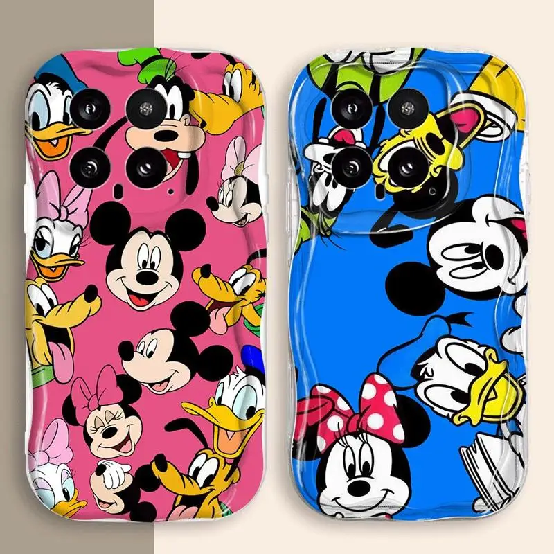 Mickey Minnie Donald Duck Phone Case for Redmi 13C A2 A1 A2 Plus 10 10A 12C 9 9A 9C 10C Silicone Cover