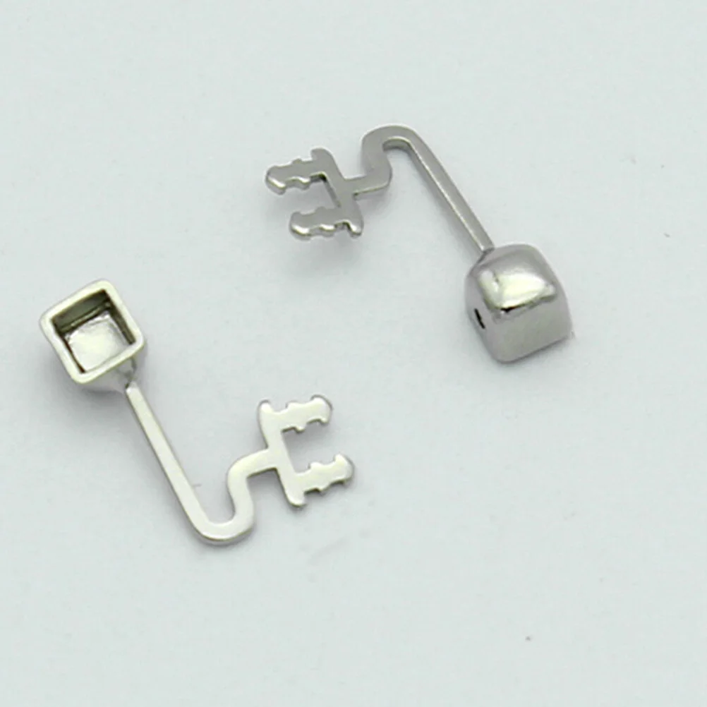 Metal Nickel Glasses Nose Pad Arms Support Durable Eyeglass Parts Repair Tools Holder Cushion Bracket Connector Frame