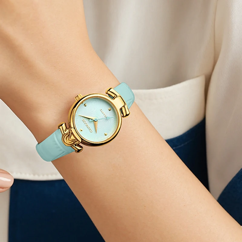 Женские часы для отдыха, кварцевые часы с кожаным ремешком, водонепроницаемые часы, офисные женские часы Montes Femmes, праздничный подарок