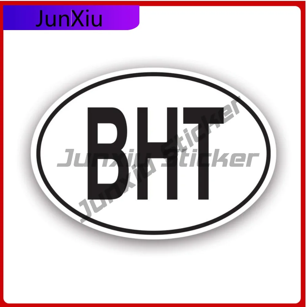 

Bht Bhutan Country Scratch Resistant Waterproof Classic For Bumper Car Body Motorcycle Easy Apply No Residue Decoration Funny