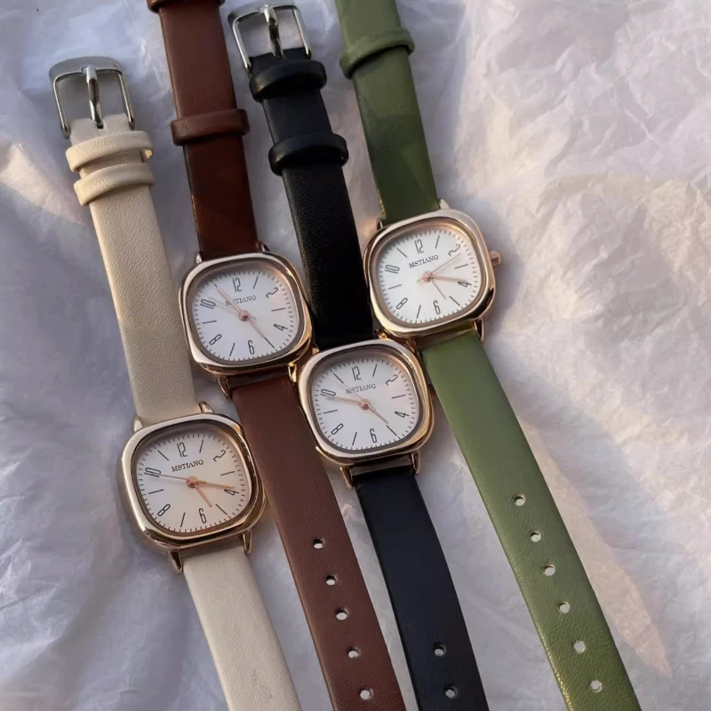 Relojes cuadrados Para Mujer, relojes de pulsera simples de cuarzo, relojes informales Para niñas y estudiantes, Reloj de regalo Para Mujer, Reloj Para Mujer