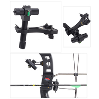 Metal Archery Center  Aligner Hunting Compound Bow Red  Sighting Tool Archery Accessories for Archer