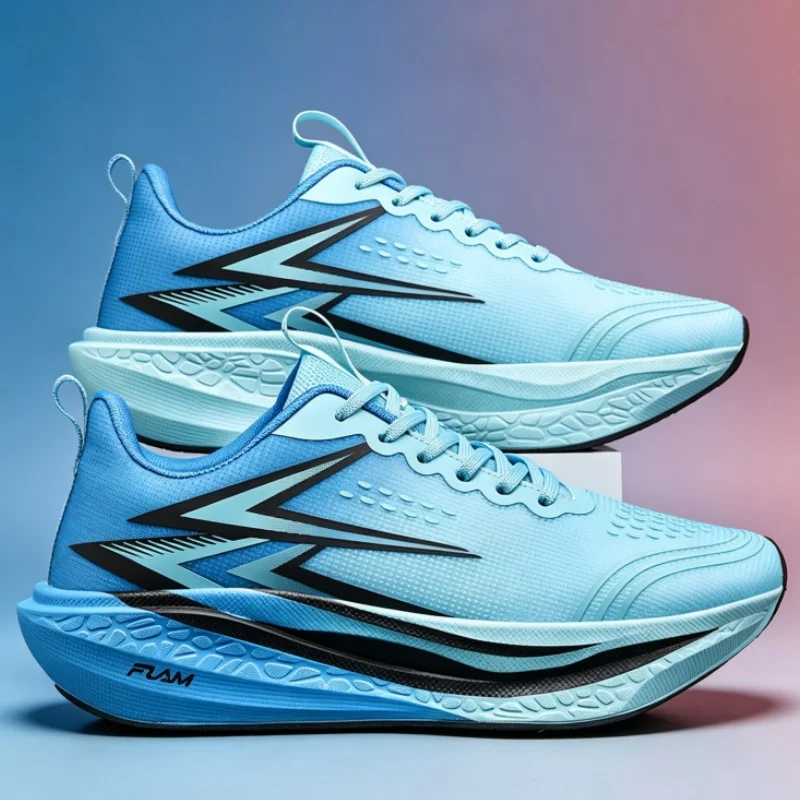 Men Running Shoes Speciality Marathon Sports CarbonBoard Lightweight HardWearing Women Comfy Athletic Stability Quality Sneakers