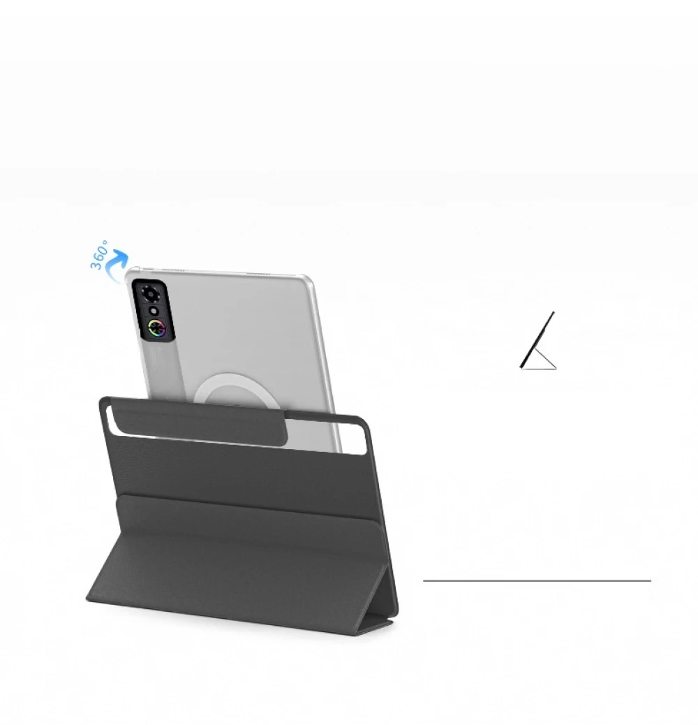 حافظة واقية لهاتف RedMagic Astra 9.06 بوصة، غلاف تبديد الحرارة قابل للإزالة بفصل المرفق المغناطيسي، غطاء تلقائي للاستيقاظ/النوم