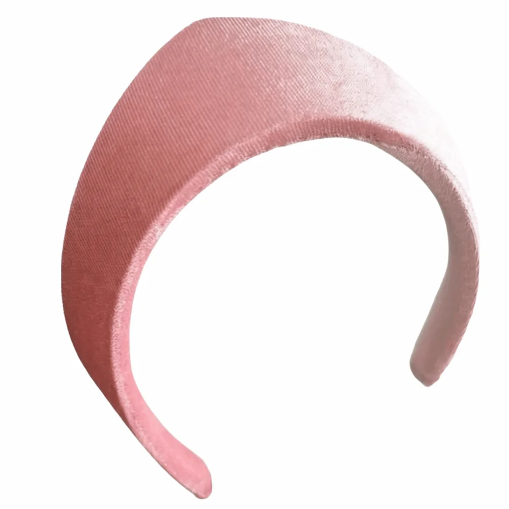 New Velvet Women Headband Smooth European and American Hairpin Headband Hair Hoop Lady Headwear