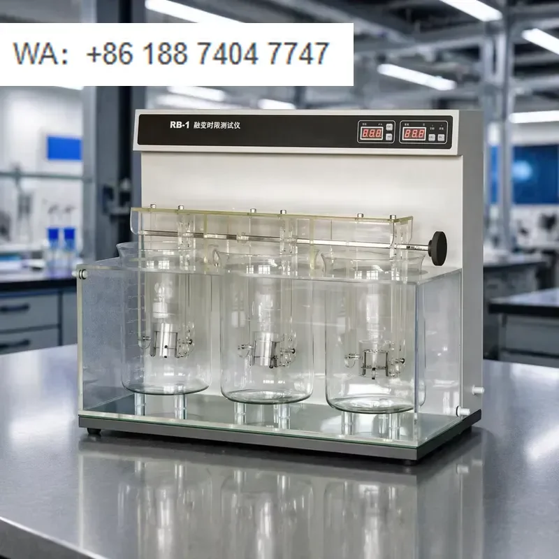 for  Benchtop Thaw Tester Suppository Tablet Testing Transparent Glass Beaker 304 Stainless Steel Net Frame 4L