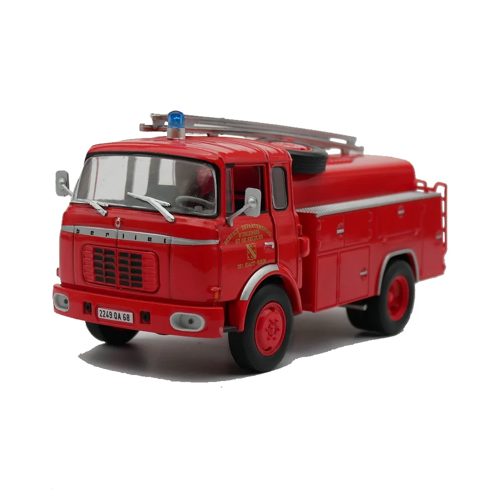Diecast Ixo 1:43 escala Berliet GAK motor de bomberos francés Berliet rociador de agua coche en miniatura de aleación juguete coleccionable regalo recuerdo