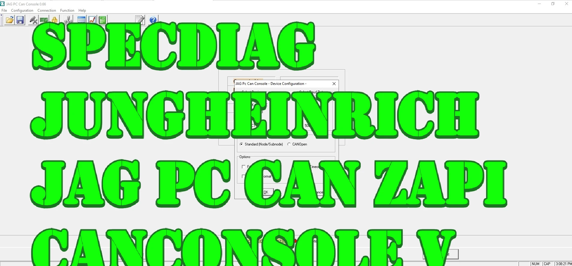 

SpecDiag Jungheinrich JAG PC Can Zapi Canconsole V 0.66