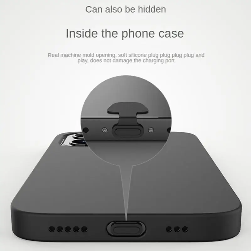 Accesorios para teléfono móvil, tapón antipolvo Usb C para Usb Iphone 13, accesorios, tapones de goma de silicona, tapa antipolvo tipo C