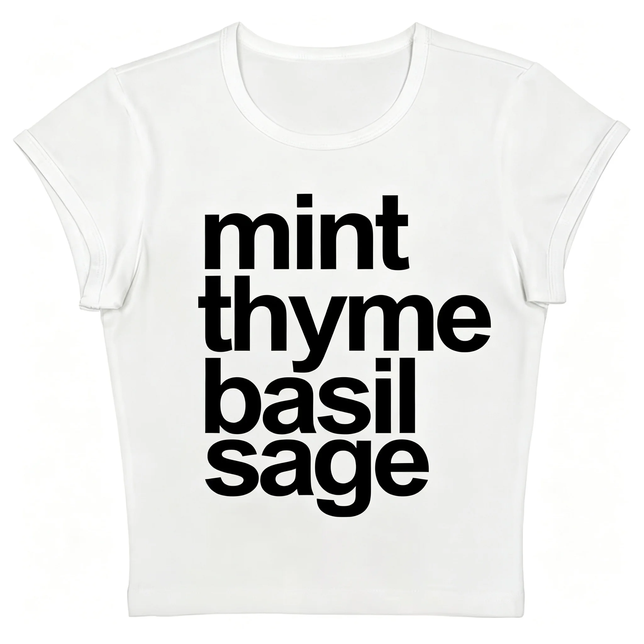 Damen-Sommer-T-Shirt mit minimalistischem Buchstaben-Print und kurzen Ärmeln für Harajuku Y2K Coquette Daily Fresh Cute Fashion Casual Wear – Detail 4
