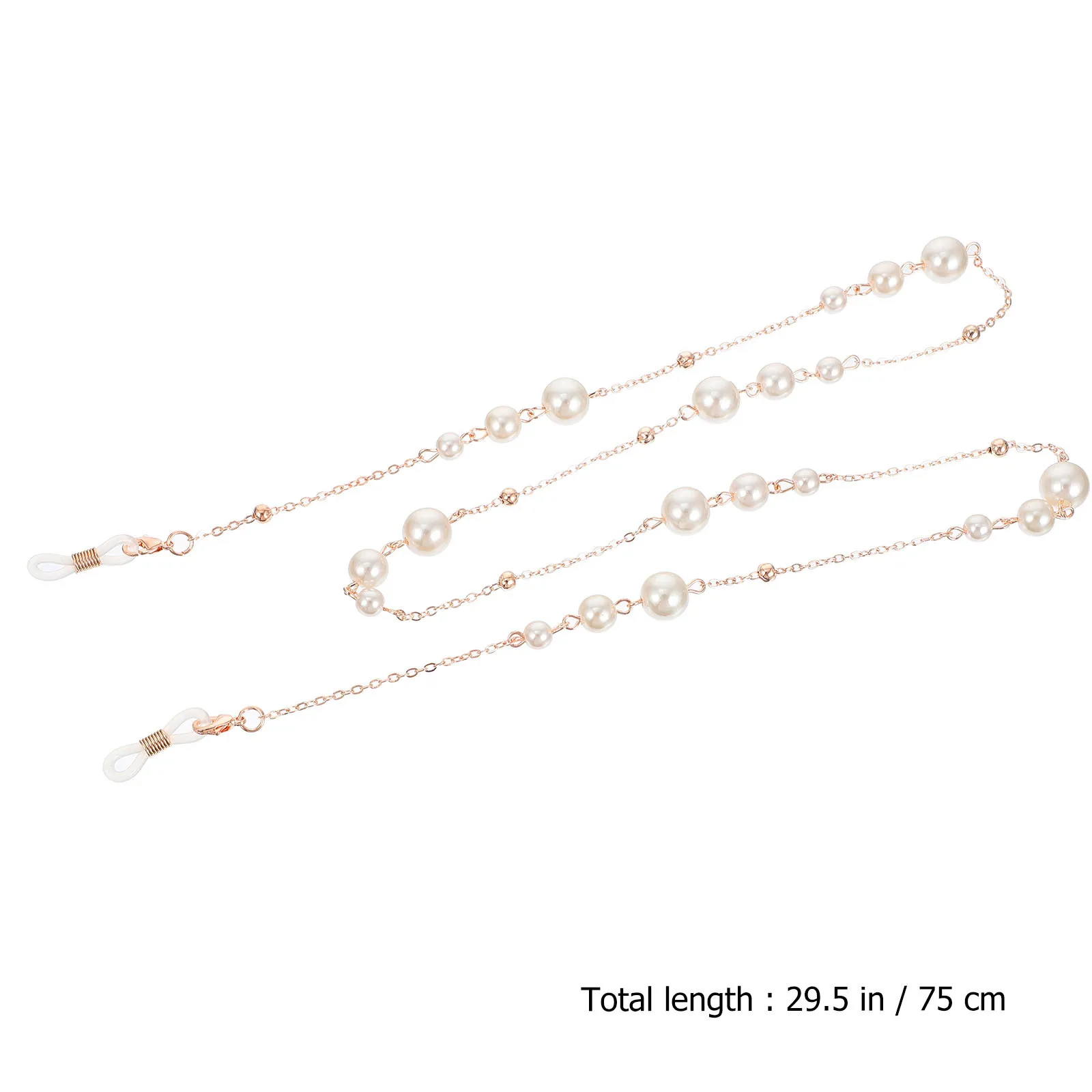 

1Pcs Eyeglass Chain Copper Spectacle String Durable Lightweight Comfortable for Sunglasses Reading Glasses Mask Chain Women