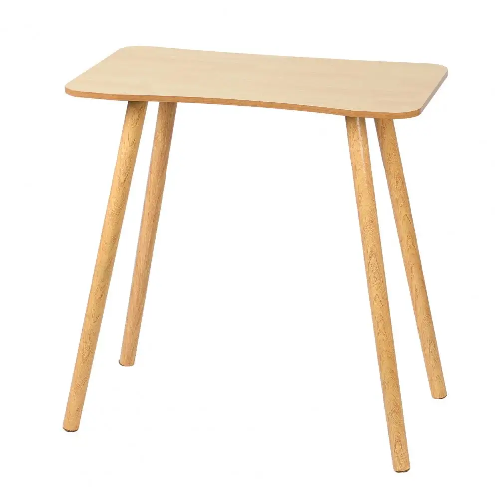 Ergonomic Design Computer Desk, Modern Home Office Study Desk, Student Small Writing Table, with Solid Legs, Spacious Desktop