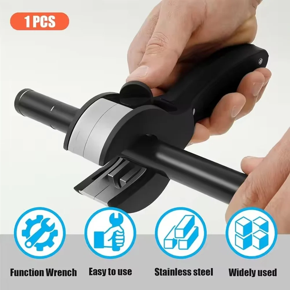 Copper Tube Ratchet Cutter Tool for 8-29mm Diameter Pipes Knob-Operated Blade Exchange Lightweight for On-the-Go Technicians