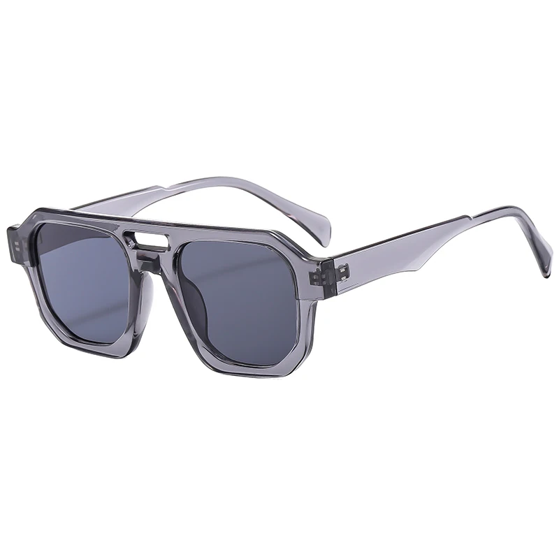Veiligheidsbril Nieuwe Retro Pilot Zonnebril Heren Mode Minimalistisch Ontwerp Outdoor Anti UV Zonnebril Dubbele Beam Vrouw