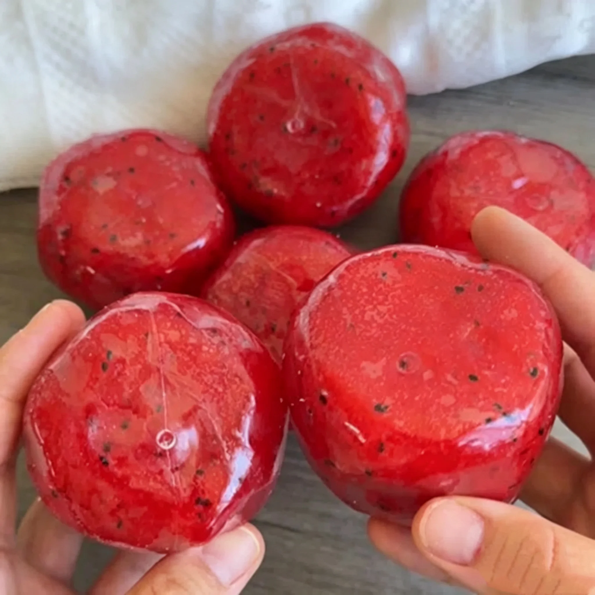 Handmade Watermelon Stress Relief Ball Adults Anti Anxiety Squeeze Toy Squishy Stress Relief Slow Rebound Fidget Sensory Toys