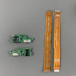 For Tecno Spark 20 Pro KJ6 USB Dock Charger Port Plug Headphone Audio Jack Microphone Charging Board With IC KJ6 Main Flex Cable